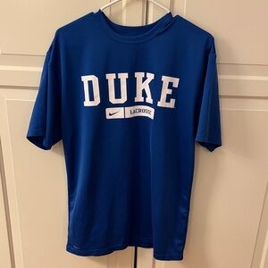 Nike Men's Blue Duke Lacrosse Tee
